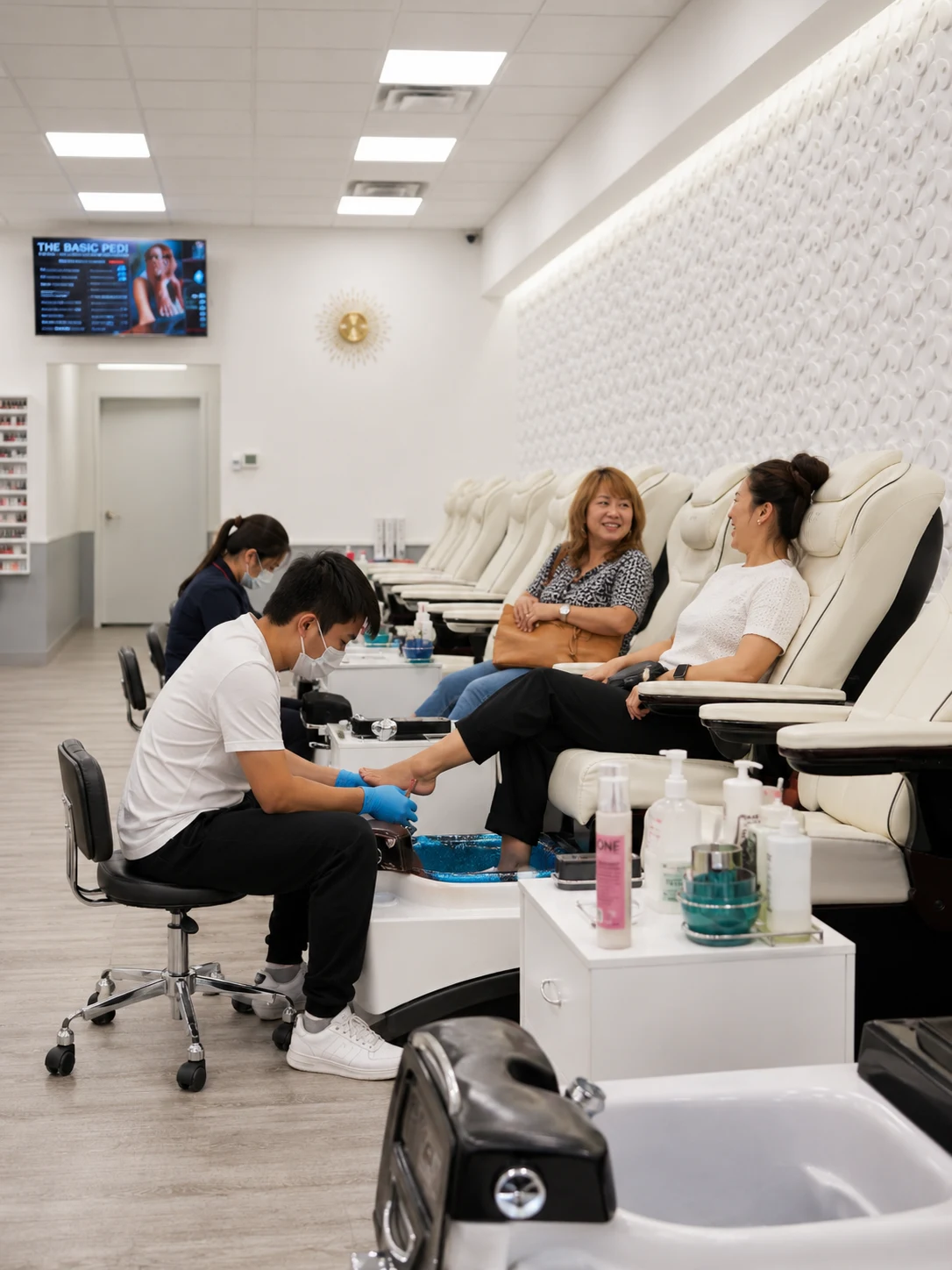 A quiet detail inside Pro Nails & Spa